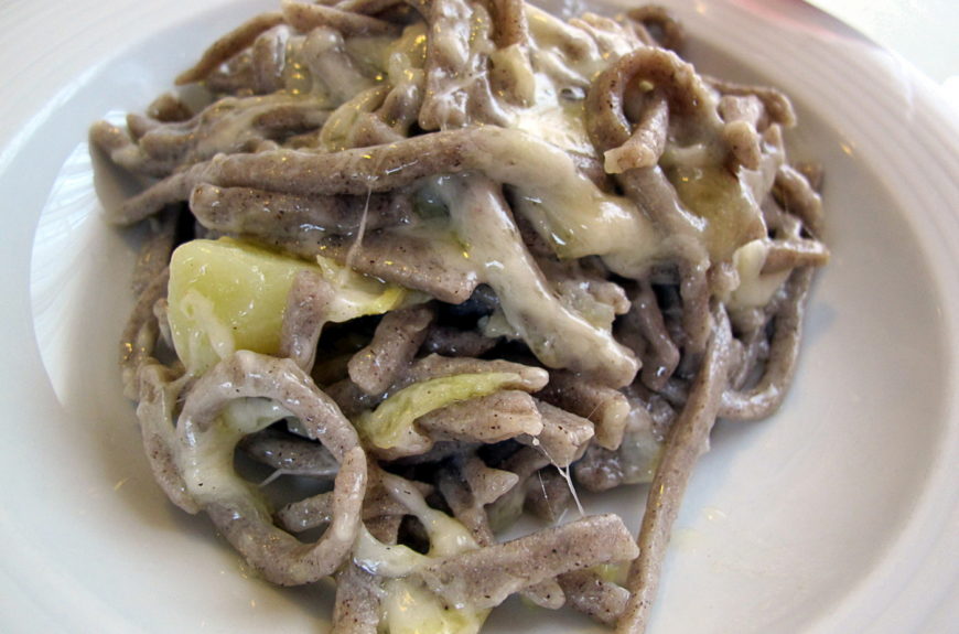 foto ricetta pizzoccheri